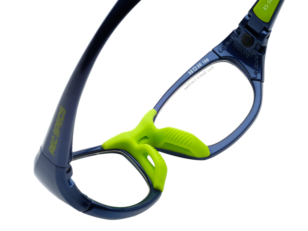 Спортивные очки с диоптриями Rec Specs / Rs-50 / Shiny Navy / Green