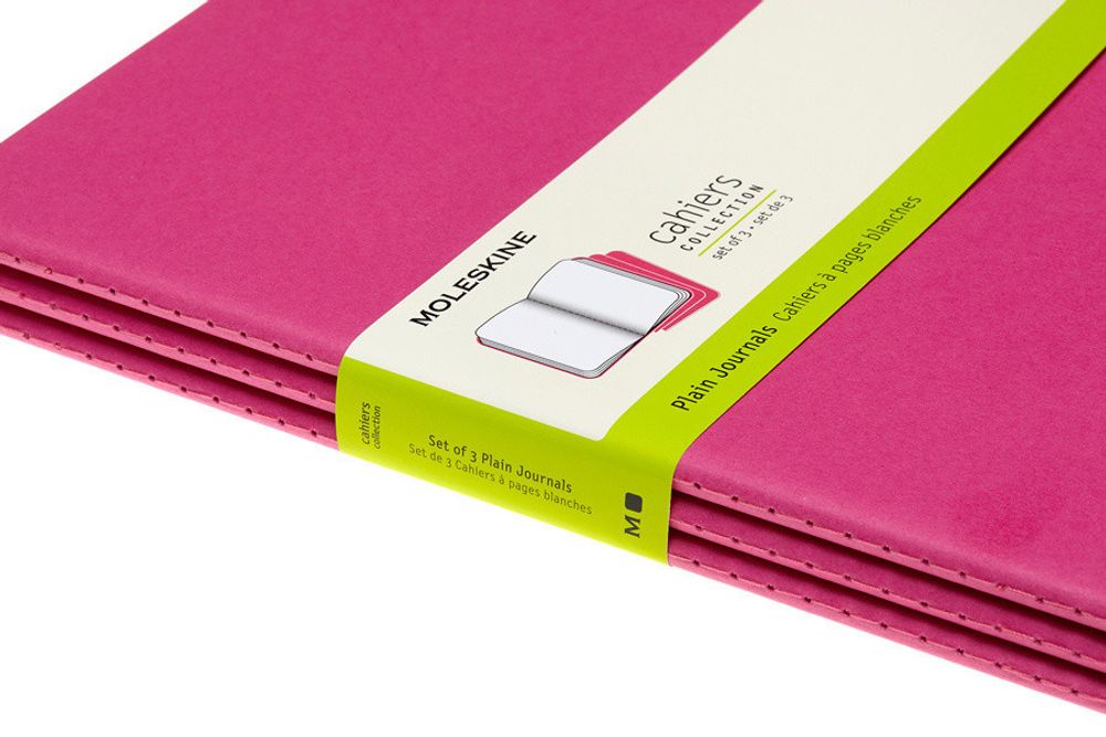 Блокнот Moleskine Cahier Journal XLarge нелинованный 3 шт (CH023D17)