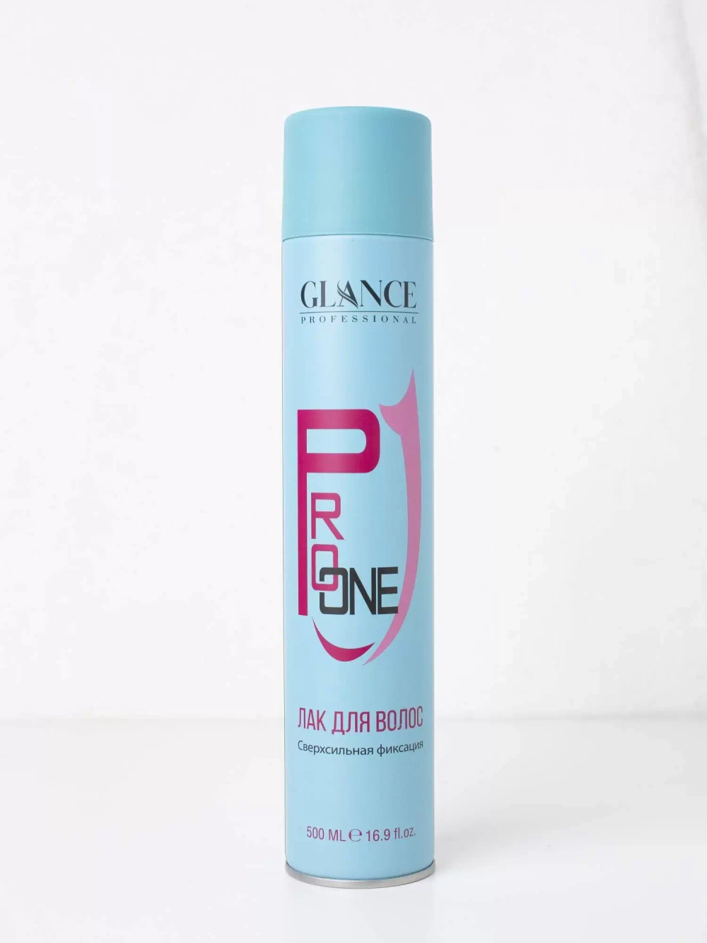 "GLANCE PRO" Лак для волос PRO ONE для идеальных укладок сверх сильная фиксация 500мл