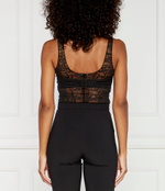 Кружевное боди Elisabetta Franchi - черный(BO00546E2)