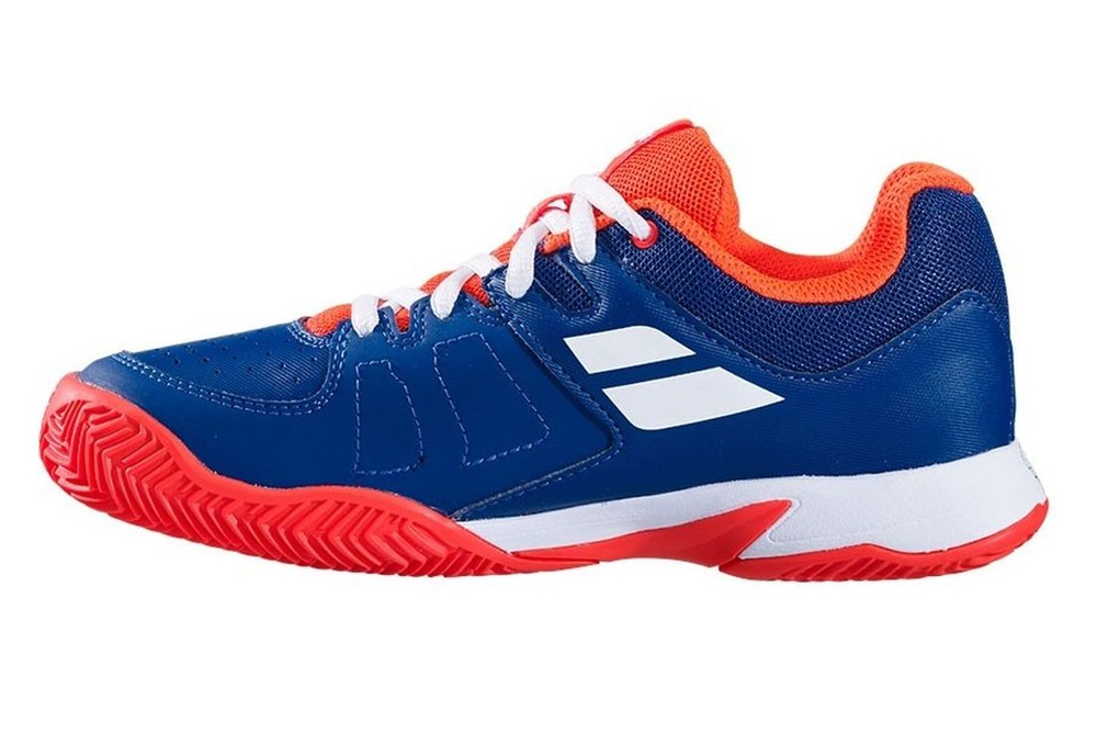 Юниорские кроссовки для падела Babolat Pulsa JR - estate blue/fluo strike