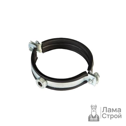 Хомут с резинкой для крепления труб D 50
