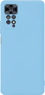Мягкий Soft Touch чехол из силикона для XIAOMI REDMI NOTE 11 PRO 5G с бархатной подкладкой
