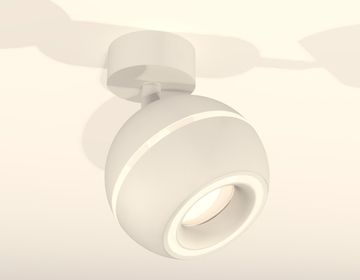 Комплект поворотного светильника с дополнительной подсветкой GU5.3/LED 3W 4200K XM1101015 SWH белый песок (A2202, C1101, N7110) DIY System Complects Ambrella