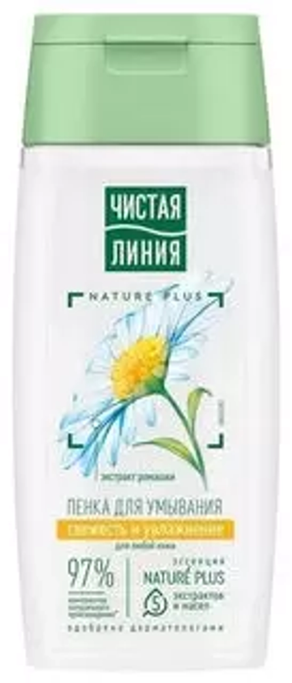 "Чистая линия" Пенка д/умывания РОМАШКА 100мл