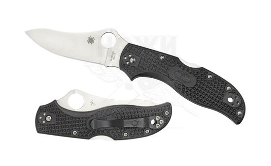Складной нож Spyderco Stretch C90PBK c клинком из стали VG-10, рукоять FRN