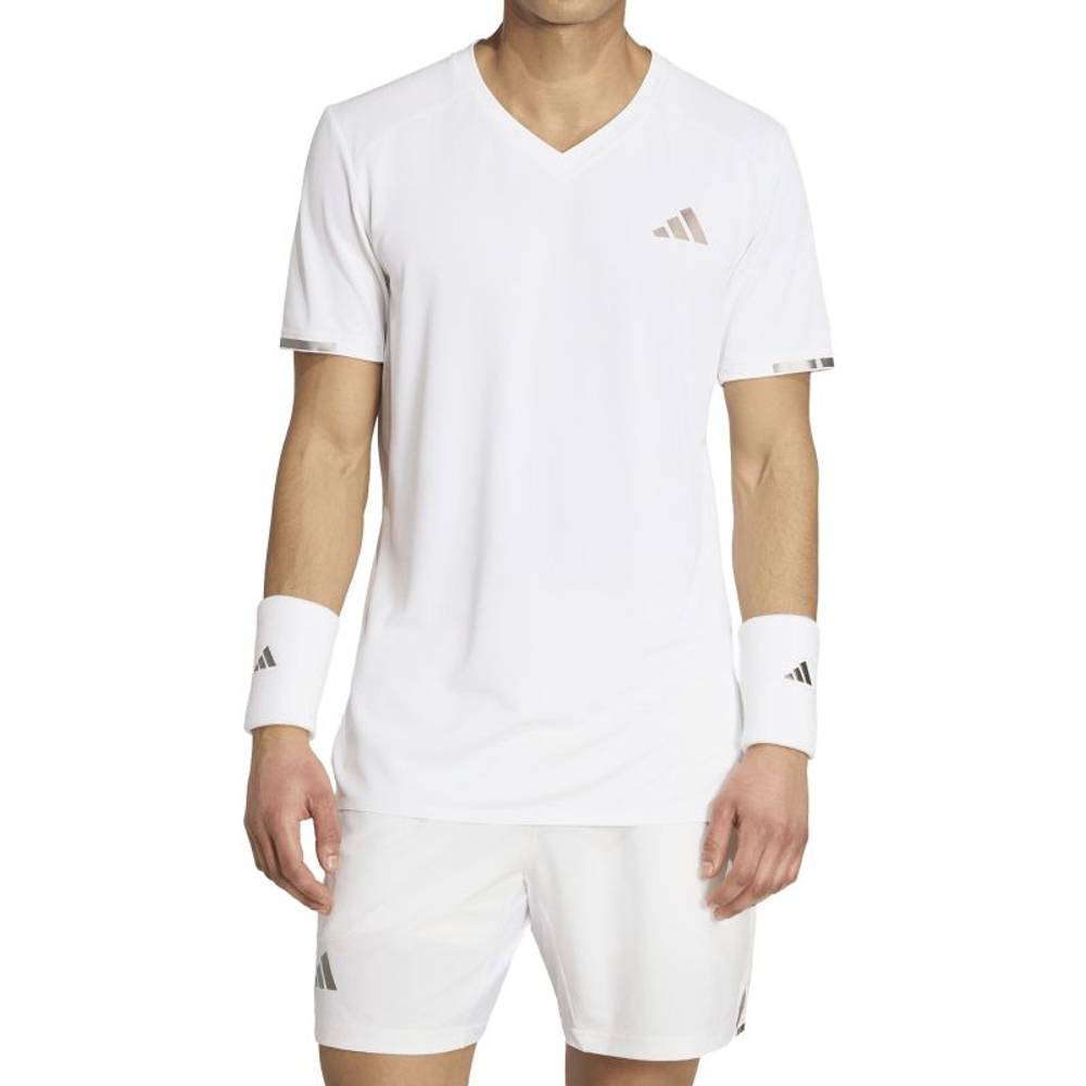 Теннисная футболка Adidas FreeLift Pro - white