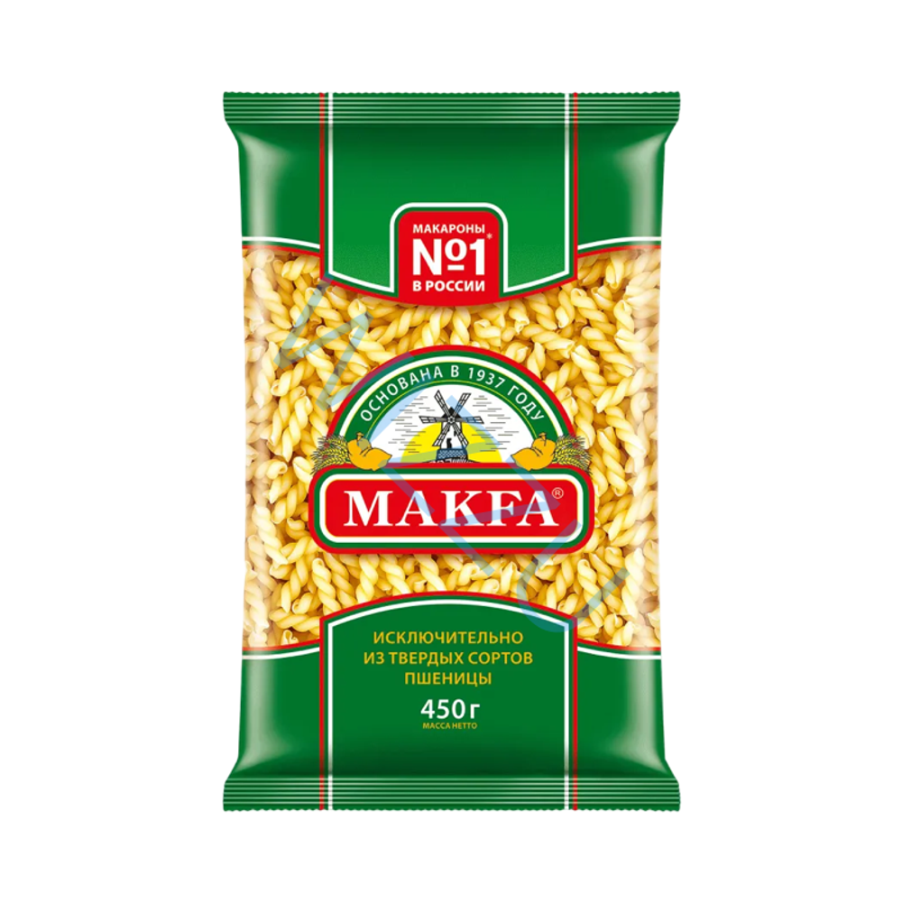 Макароны Косички Макфа А в/с 0,4