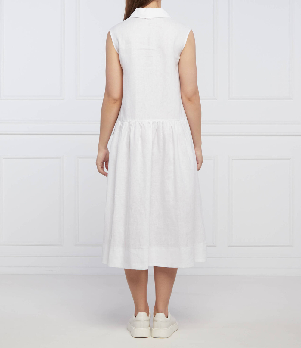 льняное платье getto Max Mara Leisure - белый(32210626600)