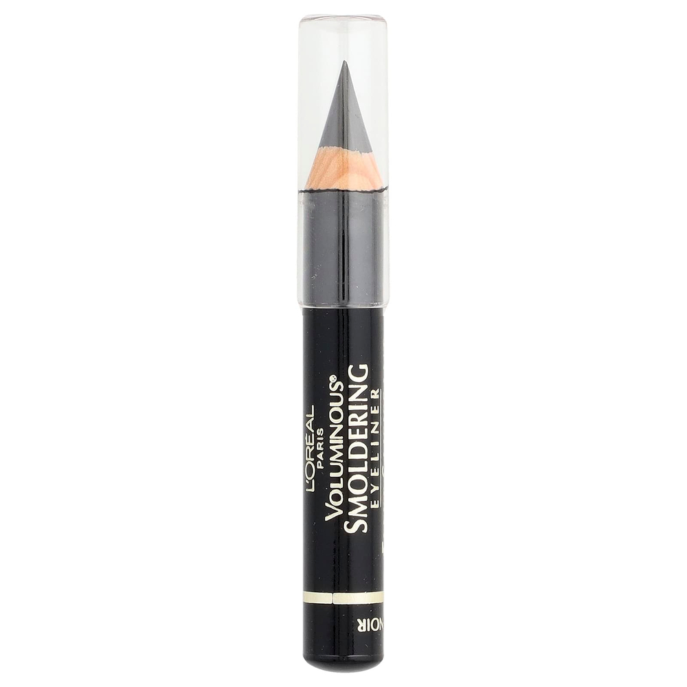 L'Oréal, Voluminous®, подводка-карандаш для глаз, оттенок 645 черный, 2,48 г (0,087 унции)