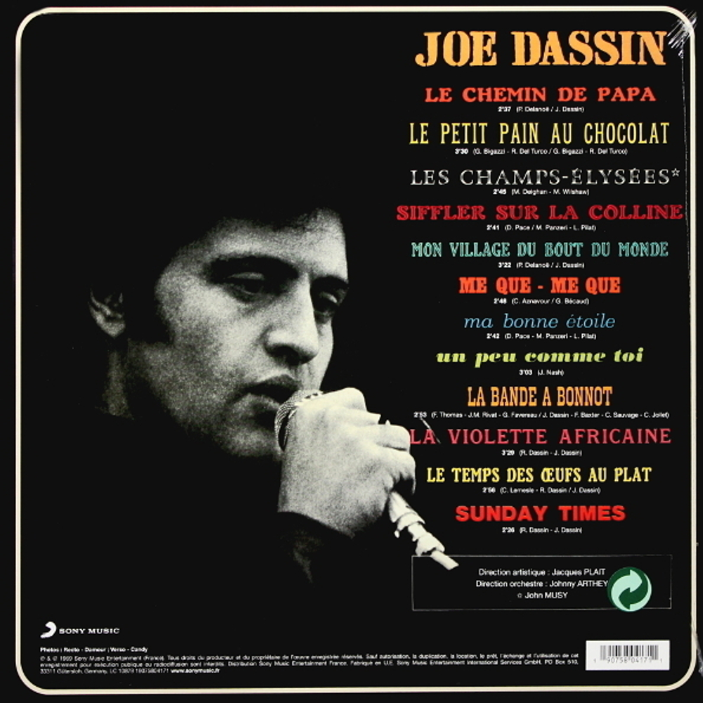 Joe Dassin / Les Champs-Elysees (LP)