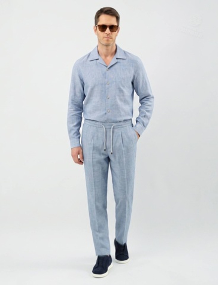 Льняной костюм Brunello Cucinelli