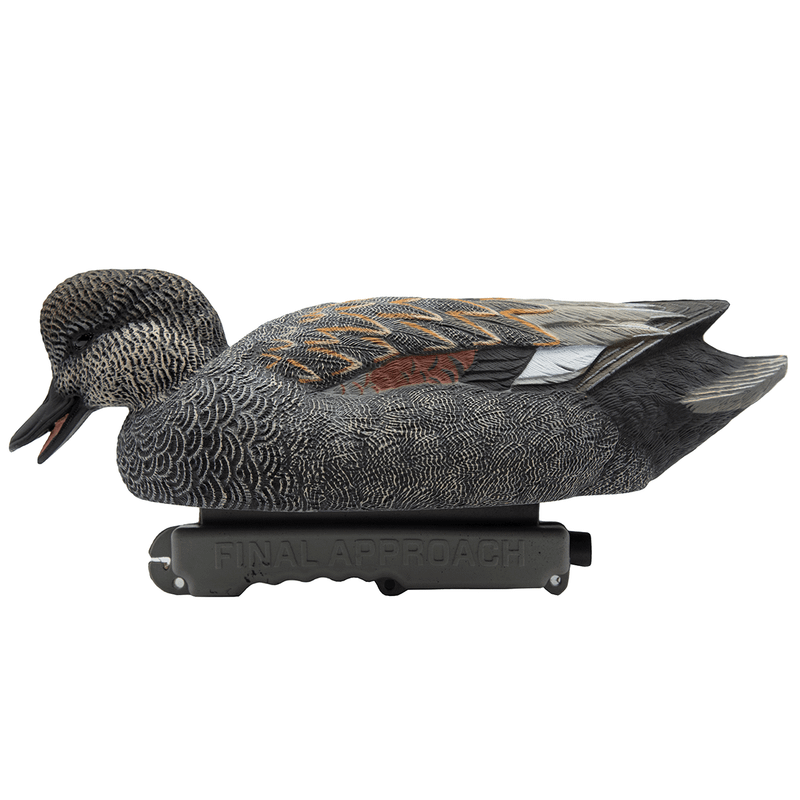 Серая утка "LIVE GADWALL FLOATERS" (3 отдыхающих+3 кормящихся) FA-212600