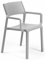 Кресло пластиковое Nardi Trill Armchair, серый