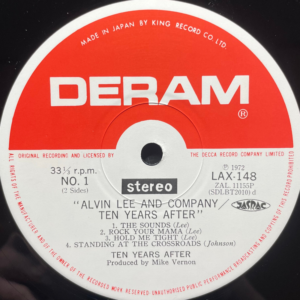 Ten Years After ‎– Alvin Lee & Company (Япония 1979г.)