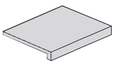 Ступень Угловая Drift Light Grey Scal.60 Ang.Dx правая