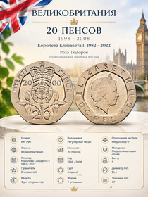 20 пенсов 1998-2008