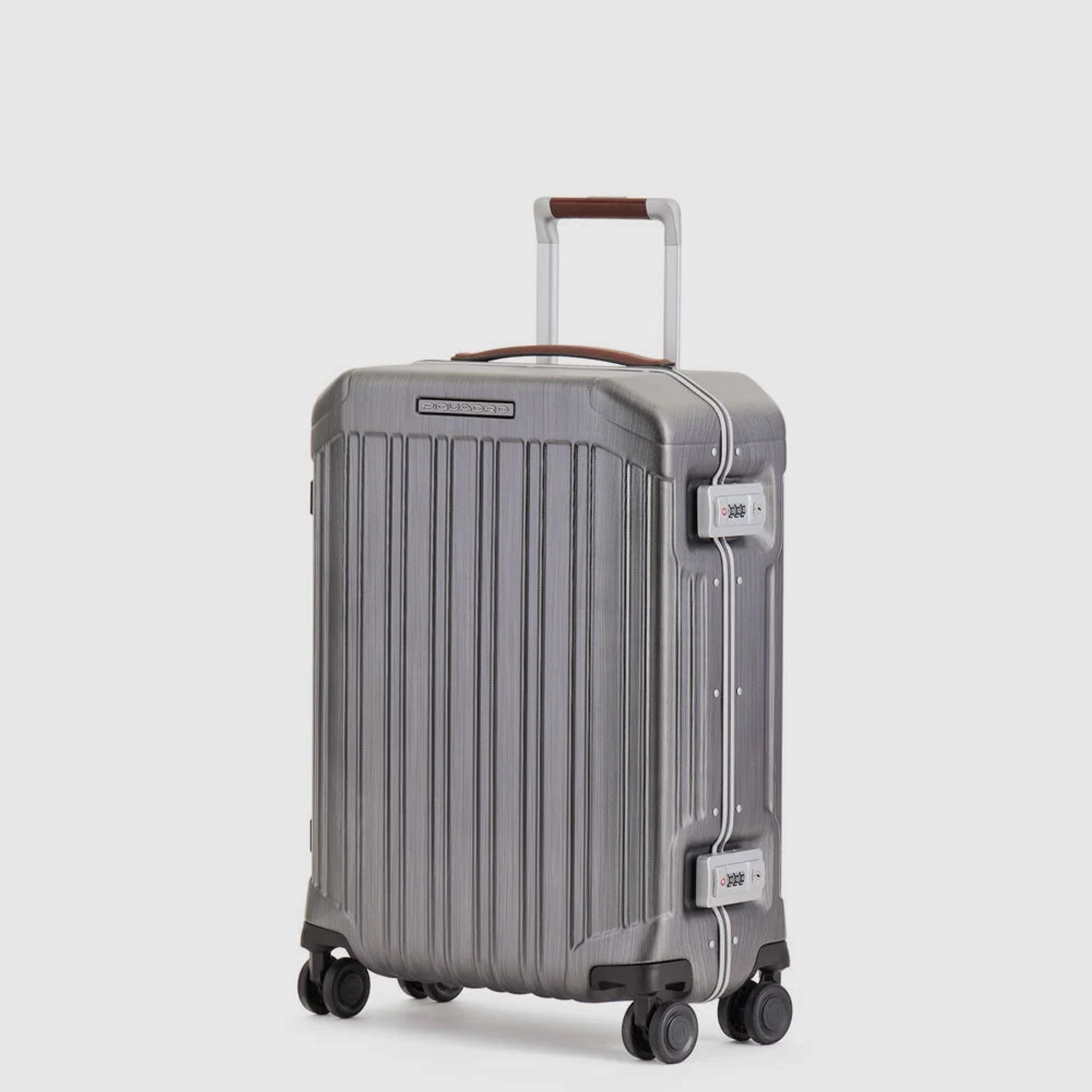 Чемодан ручная кладь PQ-Light Frame BV4425PQLM/Nero-cuoio