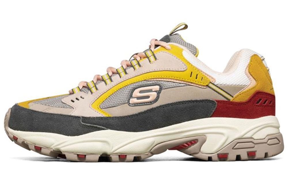 Skechers Stamina Mesh, Textile Low top Chunky Sneakers Men"s Multicolor
