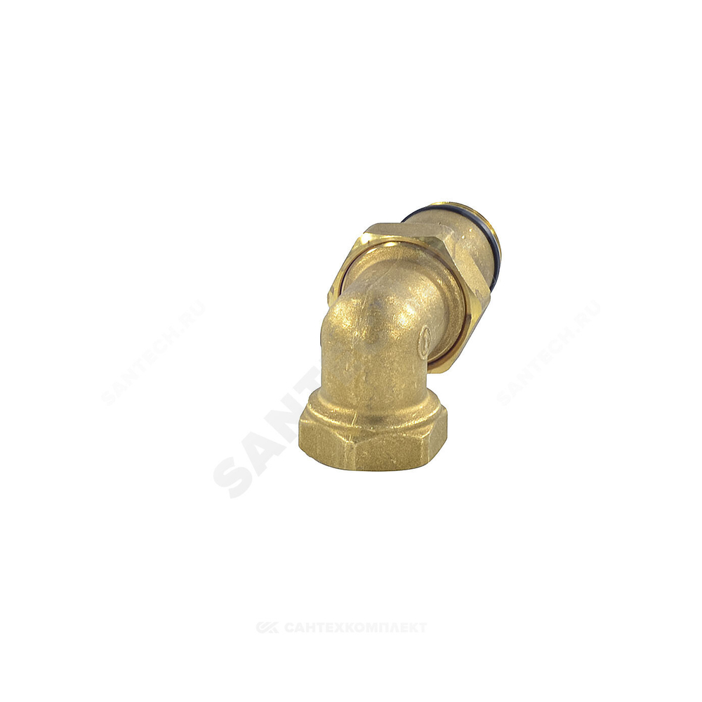 Соединитель латунь американка Ду 32 (1 1/4") угловой ВР/НР R19DL Giacomini R19DY016