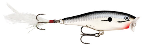 Воблер RAPALA Skitter Pop 05 /CH /поверхностный/ 5см, 6гр.
