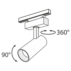 Трековый светильник Technical TR019-2-15W4K-B