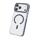 Накладка для i-Phone 17 Pro Keephone Shockstar MagSnap сине-прозрачный