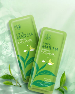 Ночная маска для лица с чаем матча, 3г