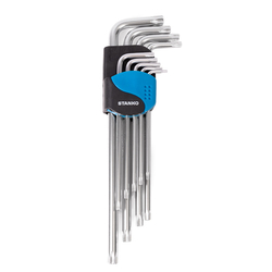 CS11129XL Набор угловых ключей Torx экстра длинных 9шт.