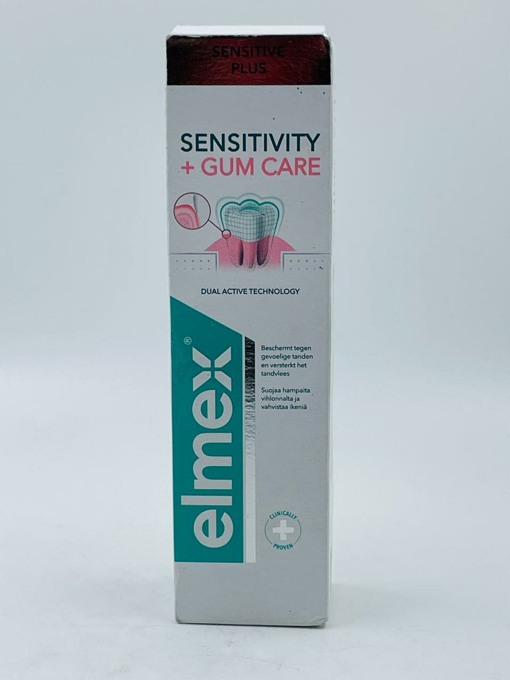 Зубная паста Elmex Sensitive+ Gum Care, с фтором, цинком, для чувствительных зубов, 75 мл