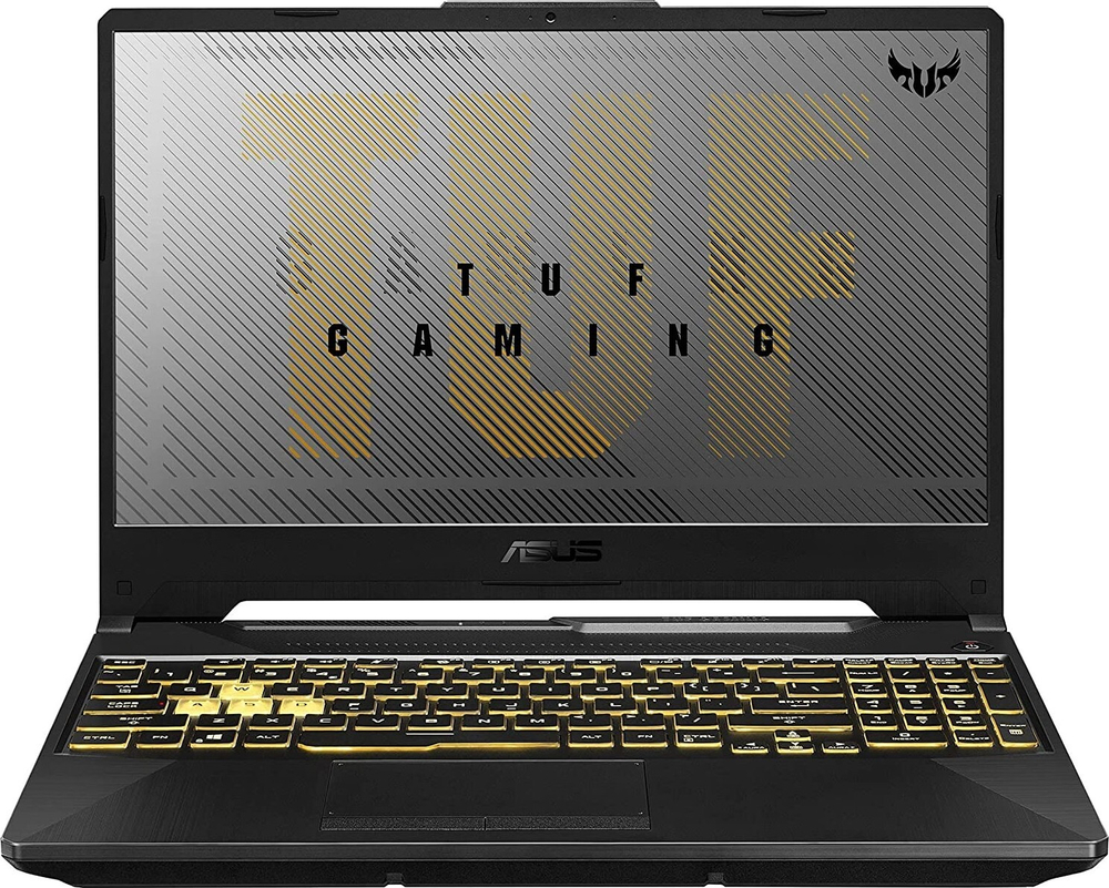 Ноутбук 15,6" Asus TUF Gaming F15 FX506LH-US53 Core i5 10300H/8Gb/512Gb SSD/NV GTX1650 4Gb/15.6" FullHD/Win10 Темно-Серый (90NR03U1-M06560)