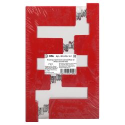 Изолятор ступенчатый шинный ЭРА NO-224-161 ИСв4-40 (М10) с болтами 18кВ | Электротовары