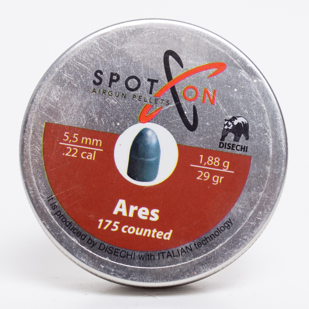 Пули Spoton Ares 5,5 мм 1,88 гр. (175 шт)