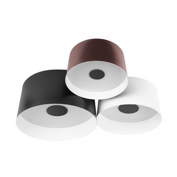Потолочный светильник 35W 4000K 10360/3 чёрный/белый/красный Duo LOFT IT