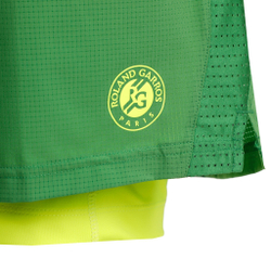 Мужские теннисные шорты Lacoste Shorts Men - Green, Yellow