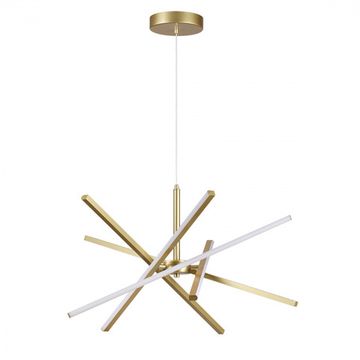 Подвесной светильник LED 60W 4000К 6564/60L золото Parker Lumion