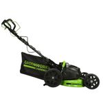 Аккумуляторная самоходная газонокосилка Greenworks GC82LM61S.2515607. TwinForce, 82v, 61 см, без АКБ и ЗУ
