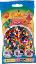 Hama Бусинки для термомозаики Midi микс, 1000 шт. (207-68)