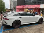 Широкий карбоновый обвес для MERCEDES BENZ AMG GT4 X290 GT63 2018+ Мерседес Бенц