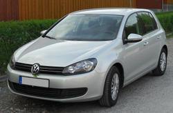 Пороги комплект Volkswagen Golf 6 2008-2013 (1мм)