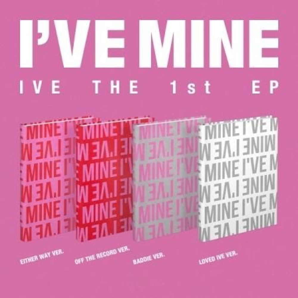 Альбом IVE - I'VE MINE 1st EP Album 4 Version SET
