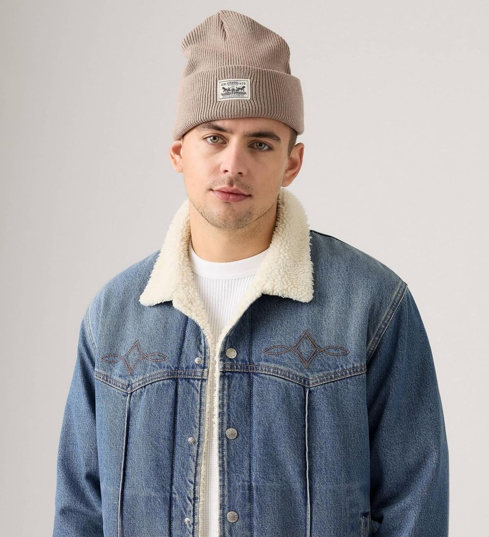 Шапка LEVI'S BACKPATCH BEANIE FUNGI