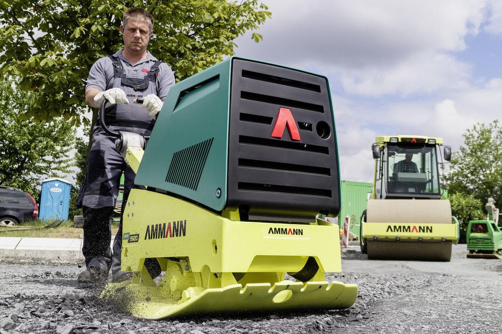 Виброплита дизельная Ammann APR 59/20 (Hatz 1B40 / 462 кг) эл/старт, 600 мм