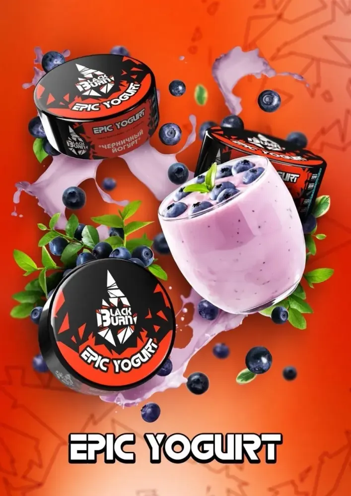BlackBurn Epic Yogurt  (Черничный йогурт) 200г