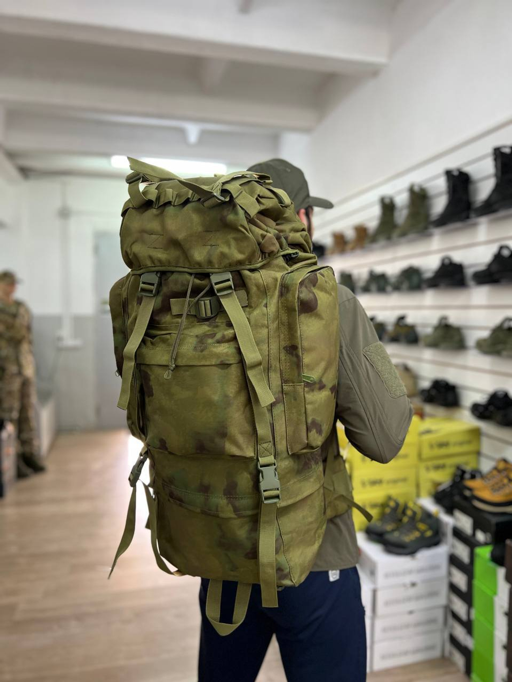 ТАКТИЧЕСКИЙ РЮКЗАК МОХ 70 л