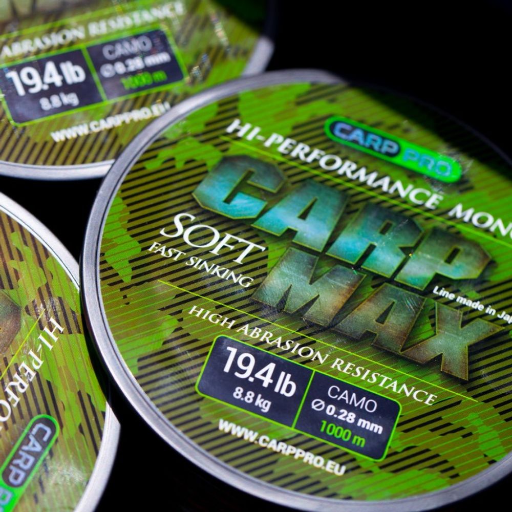 CARP PRO Леска Carp Max Camo 1000м 0.25мм