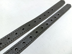 Приструги для седла 45см кожаные под зашивку пара коричневых