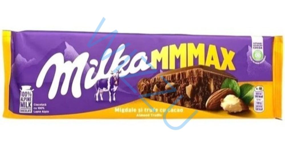 Шоколад Милка трюфел бадем 300 гр.