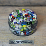 Розовый миллефиори мини 100гр | Смальта | ArtWorker
