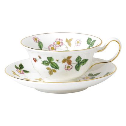 Чашка чайная с блюдцем 177мл Wedgwood Земляника